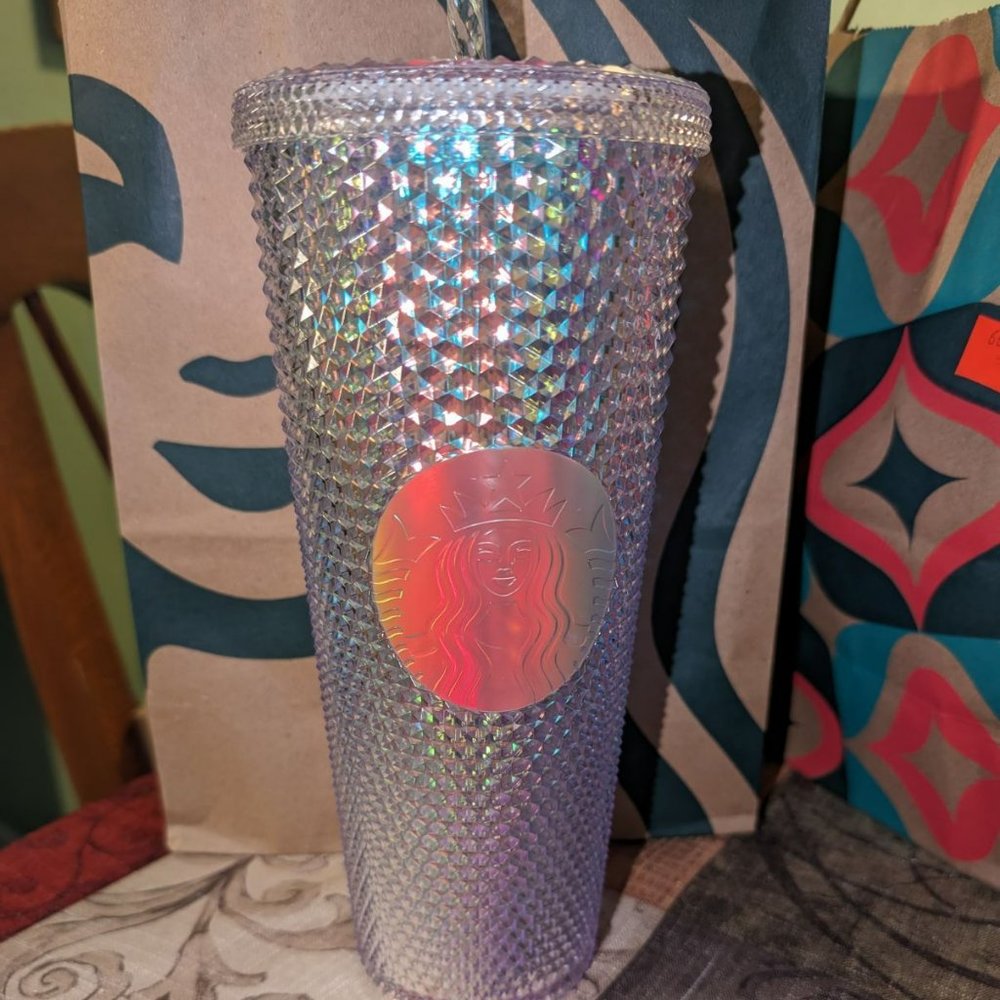 Starbucks 2023 Unicorn Studded Venti 24oz Tumbler with Straw